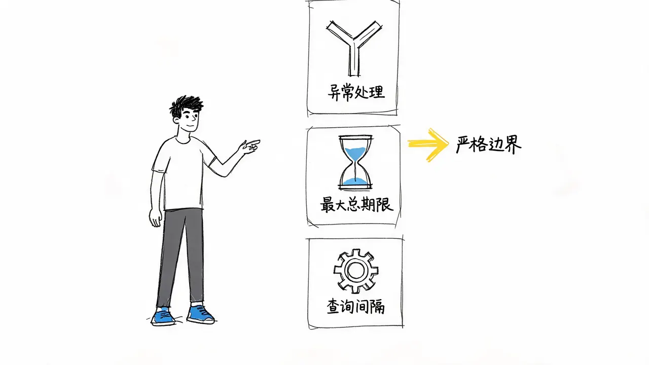 有效等待的边界设定