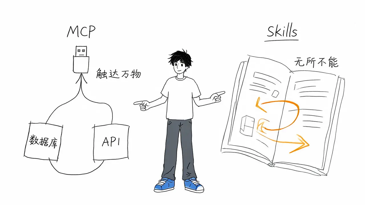 MCP 与 Skills 的角色对比