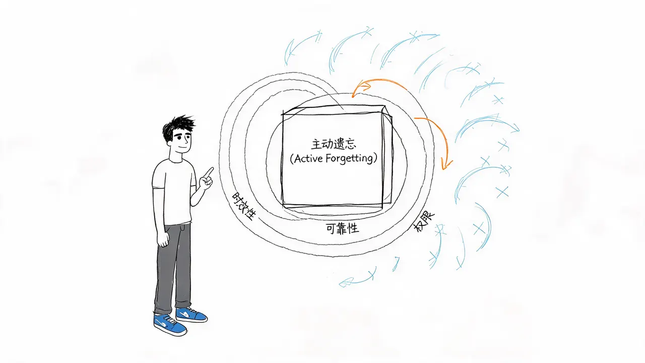 智能体记忆系统：为何 AI 需要主动遗忘与降权？