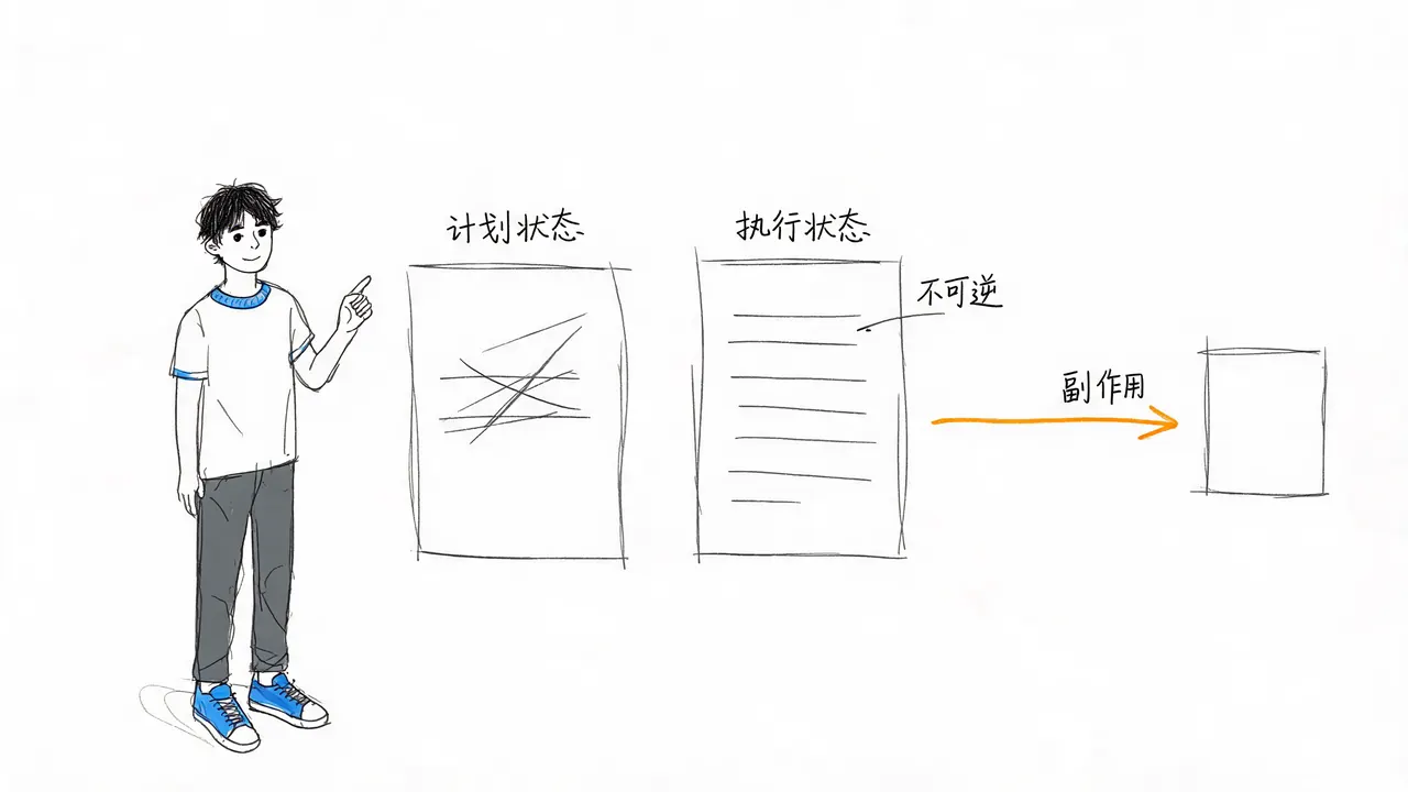 副作用管理与状态区分