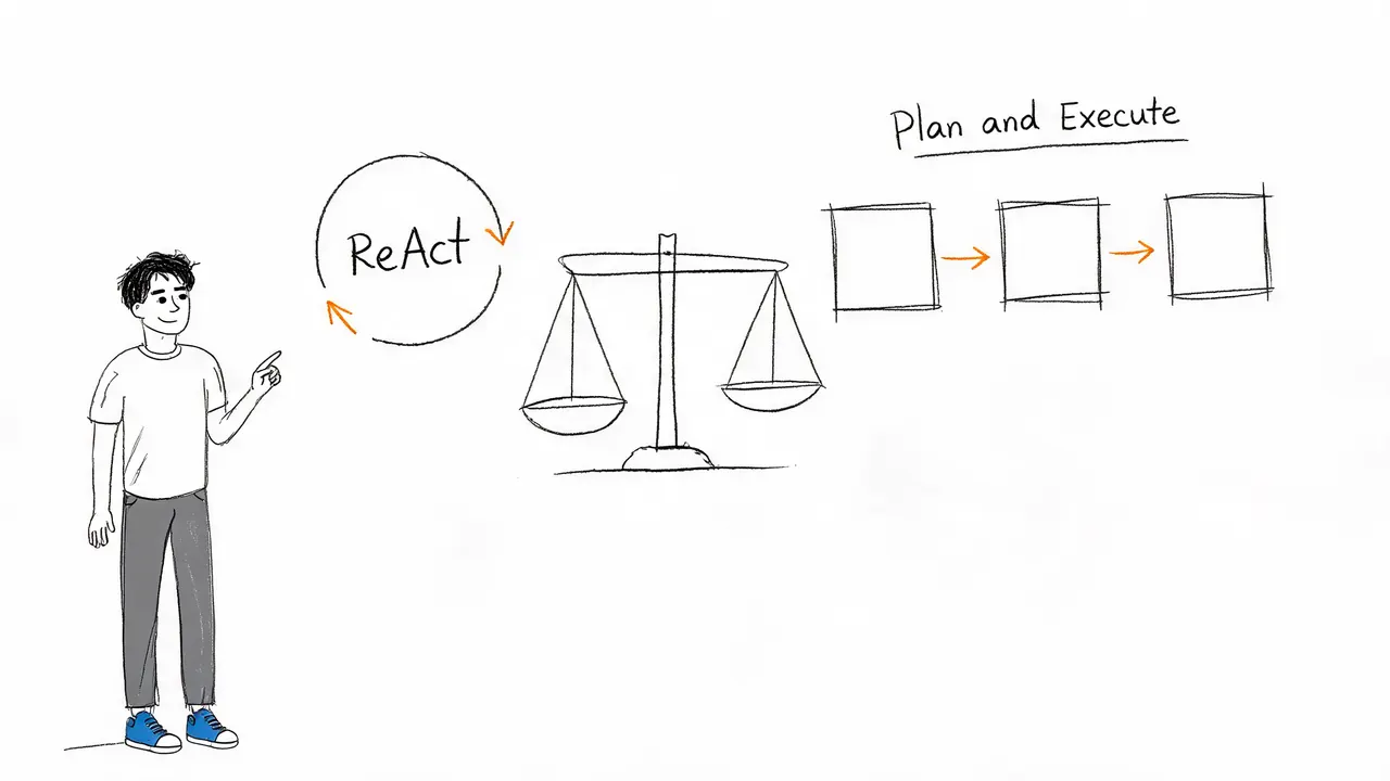 开发 AI Agent：ReAct 与 Plan and Execute 模式的选择策略