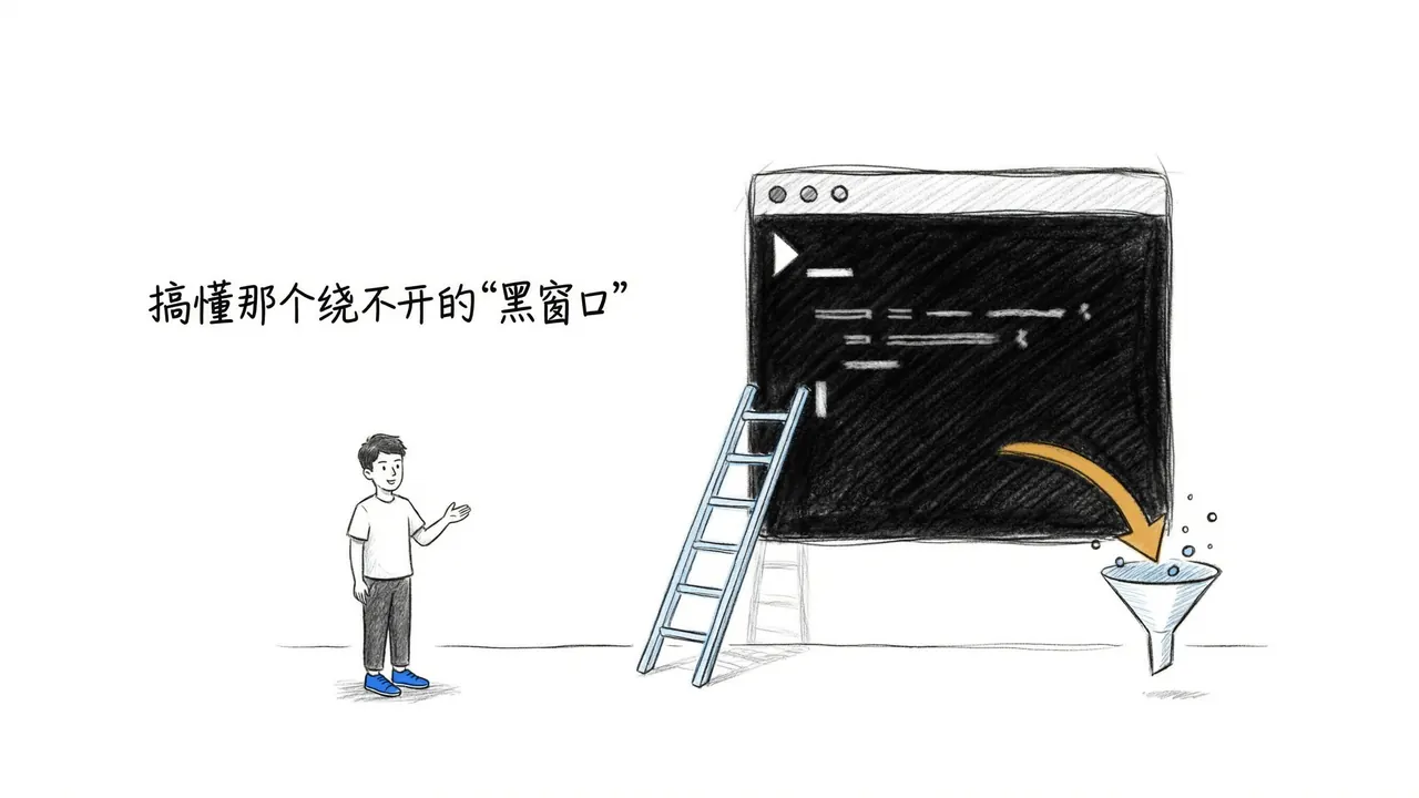 零基础AI编程100课：什么是终端？搞懂那个绕不开的“黑窗口”