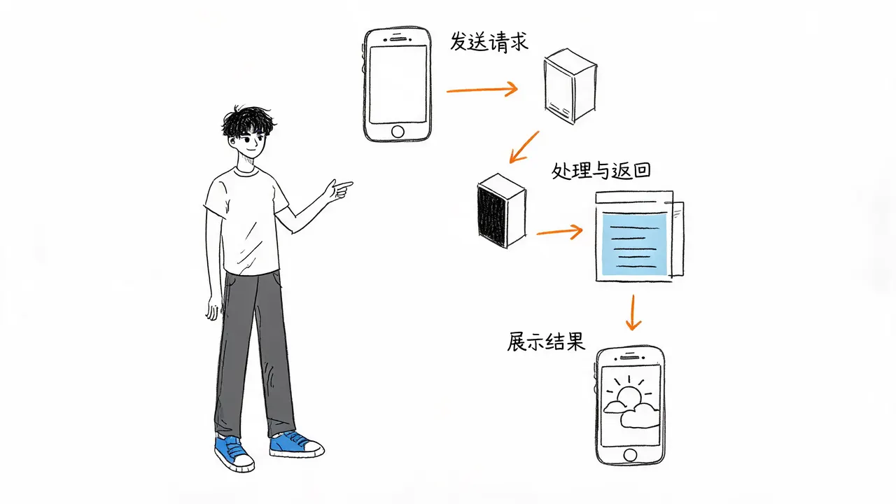 天气服务API调用流程