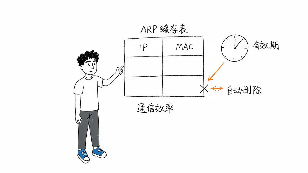 ARP 缓存机制与有效期