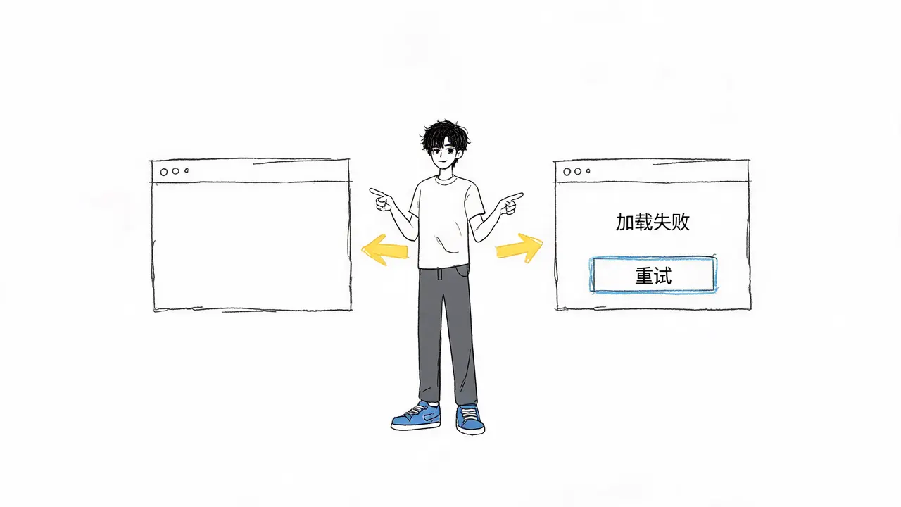 Error状态的容错处理