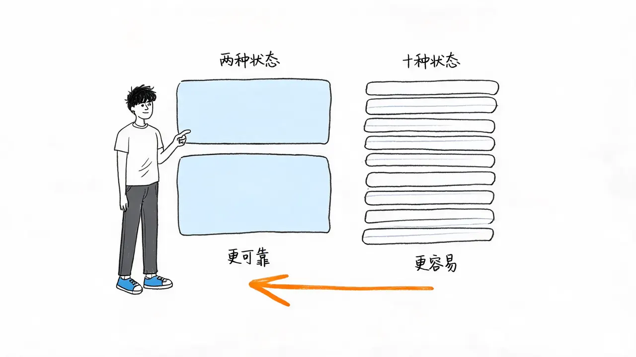 二进制硬件优势:双态稳定性