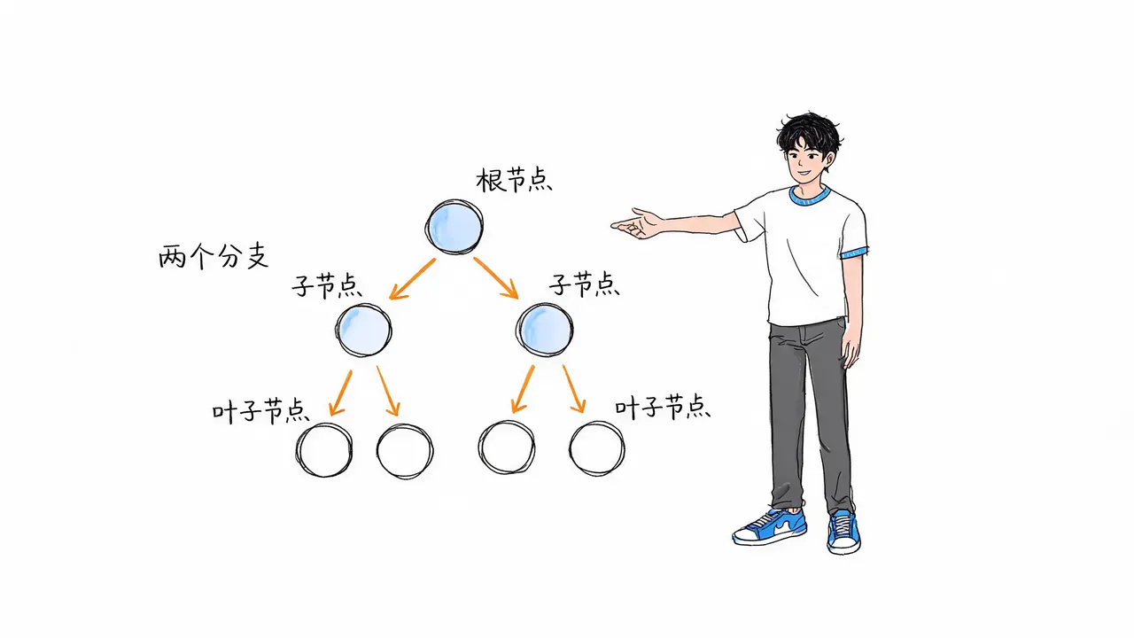 二叉树的基本定义与层级结构