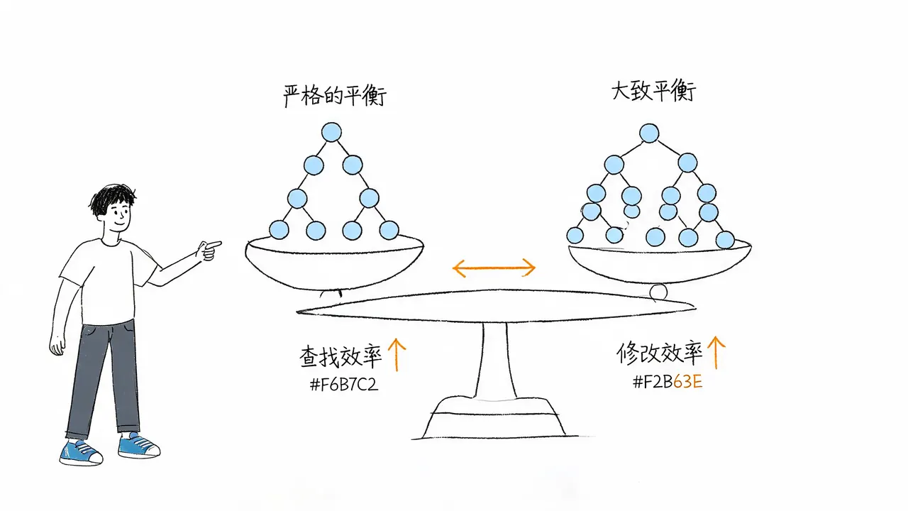 AVL树与红黑树的权衡