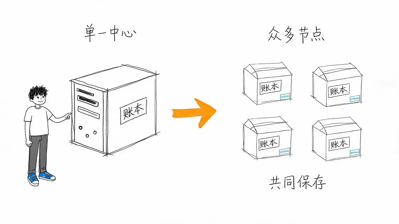 中心化与去中心化存储对比