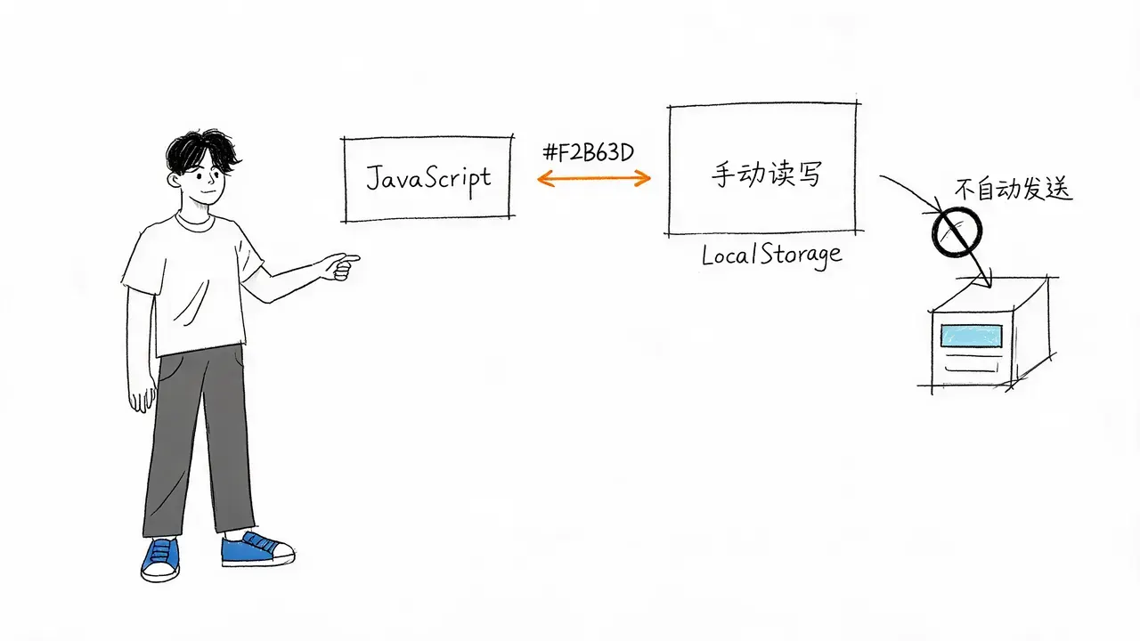 LocalStorage 与 SessionStorage 的生命周期对比