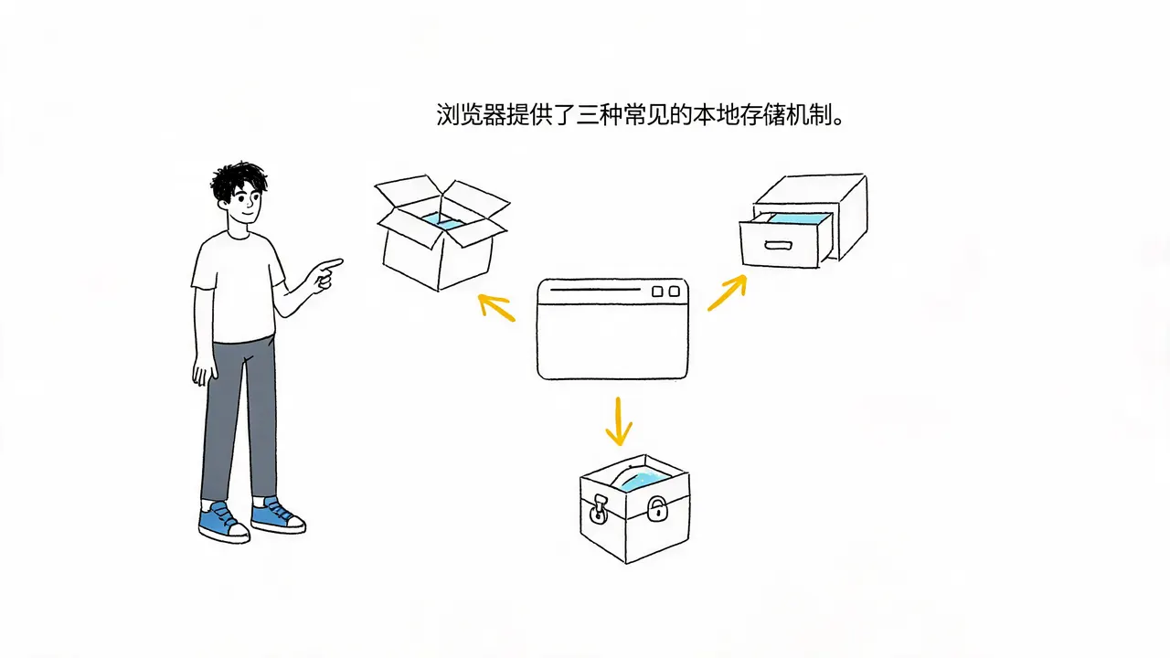 Cookie与localStorage区别：浏览器本地存储详解