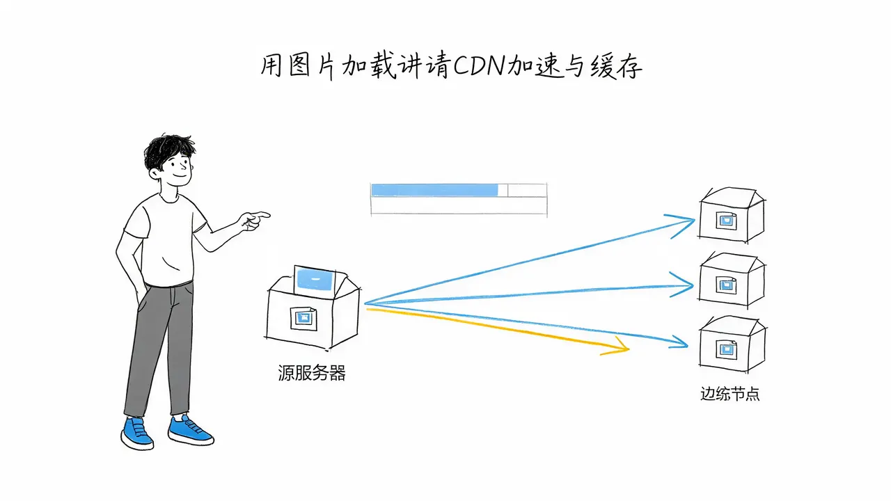 同一张图有人秒开有人卡？用图片加载讲清CDN加速与缓存