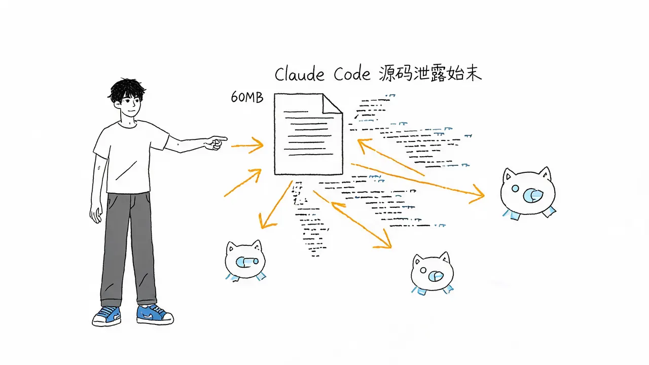 Claude Code 源码泄露始末：60MB 文件背后的技术细节与隐藏功能