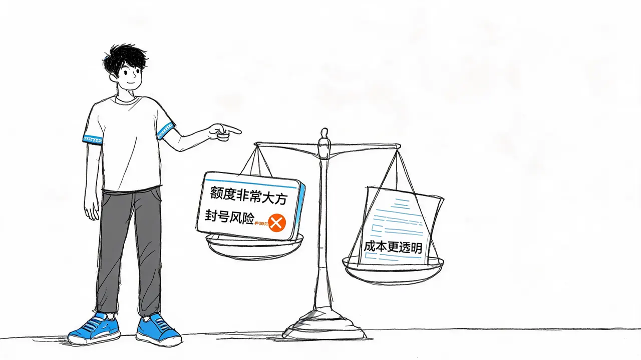 价格与额度:订阅制 vs API 调用