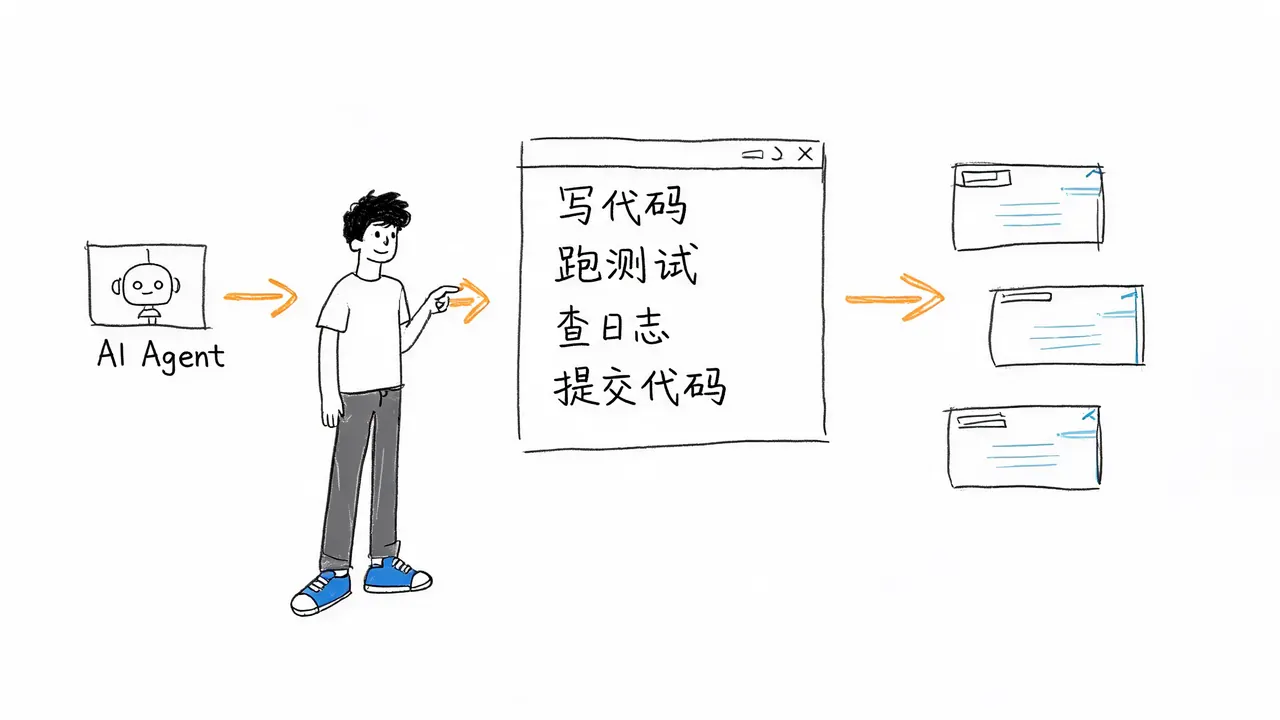 AI Agent 的终端工作流