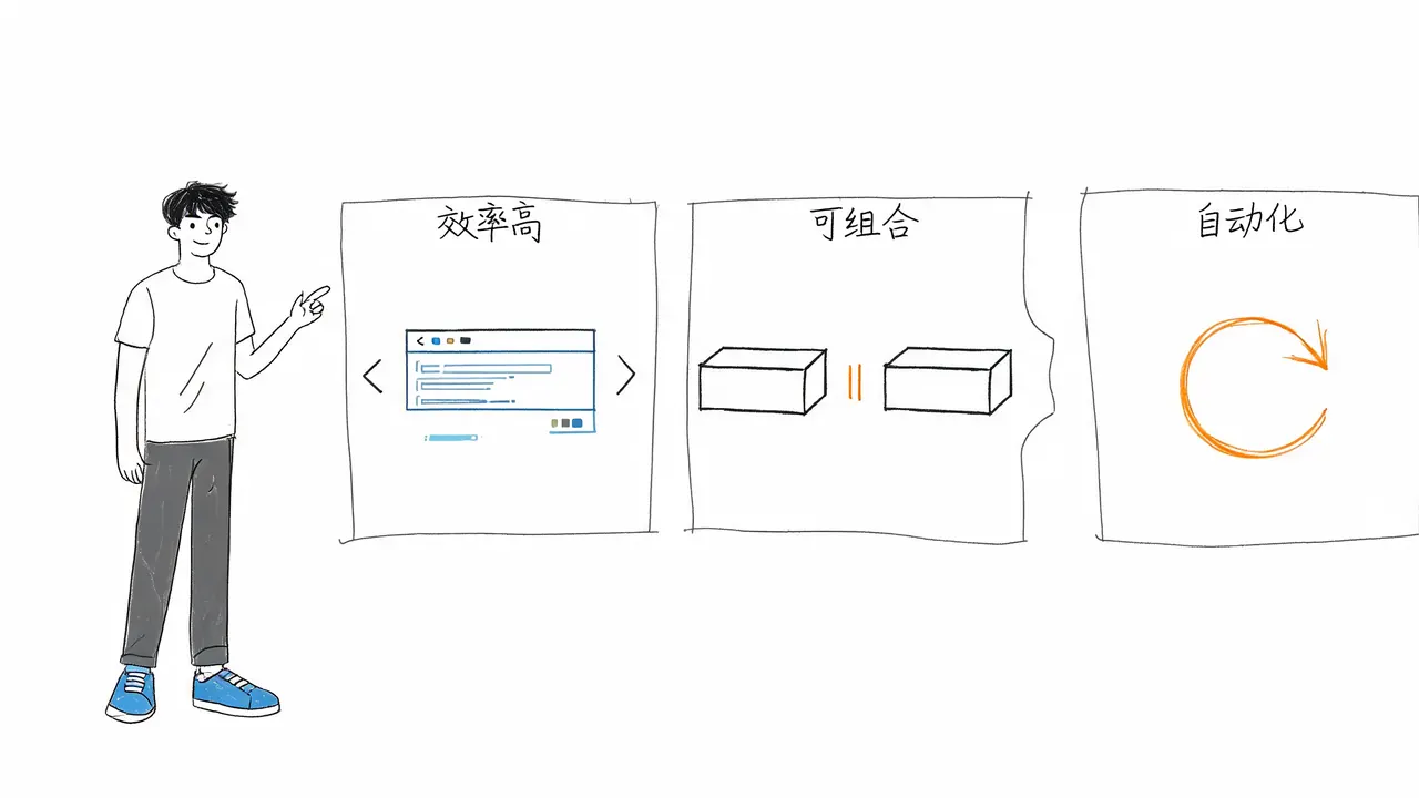 CLI 的三大核心优势
