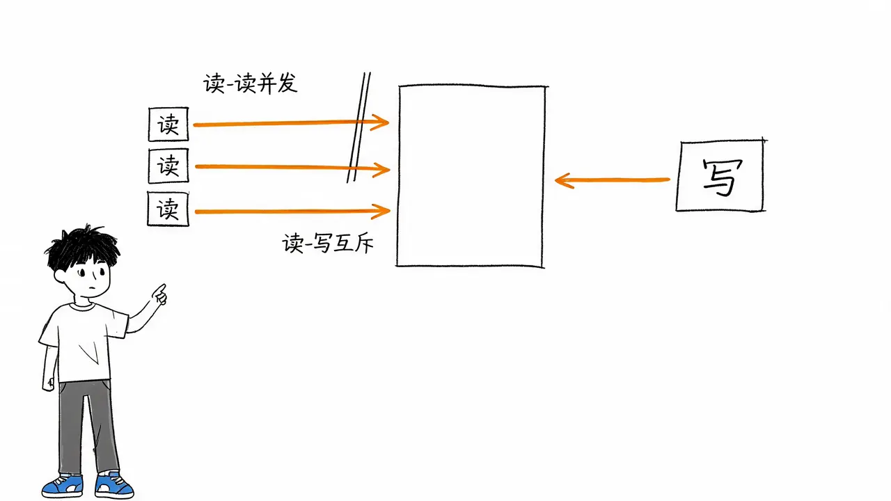 读写锁的并发访问模型