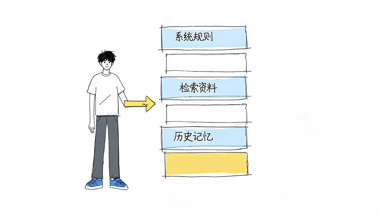 上下文窗口的六层信息结构