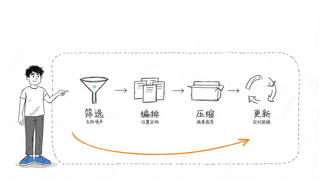 上下文工程的四道工序流程