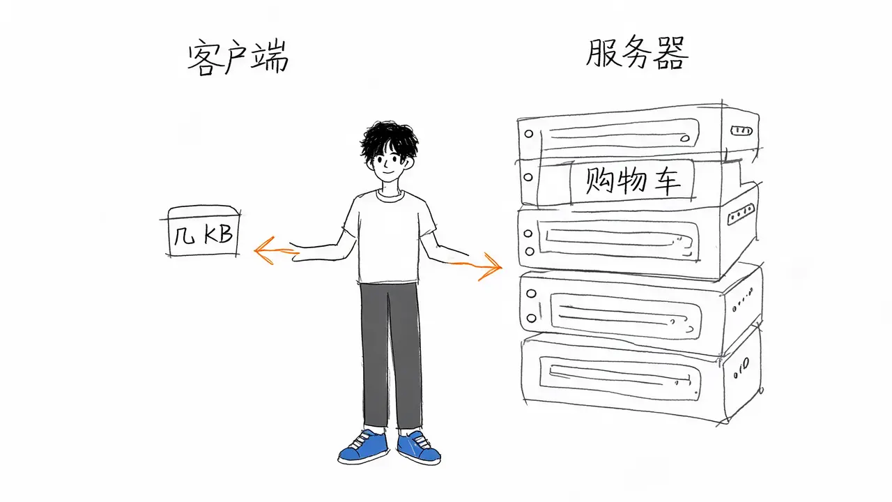 存储位置与容量限制差异