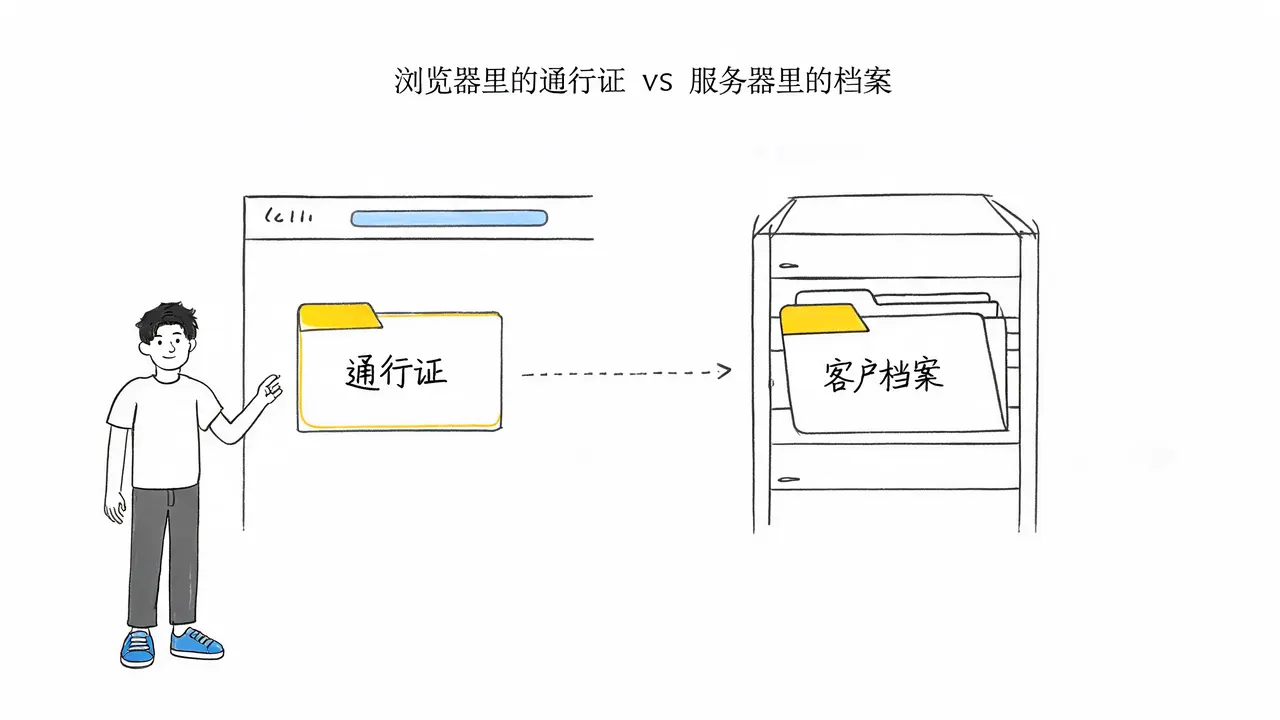 Session 和 Cookie 有什么区别？网站登录状态的底层机制