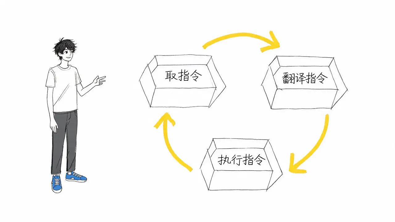 CPU指令执行循环