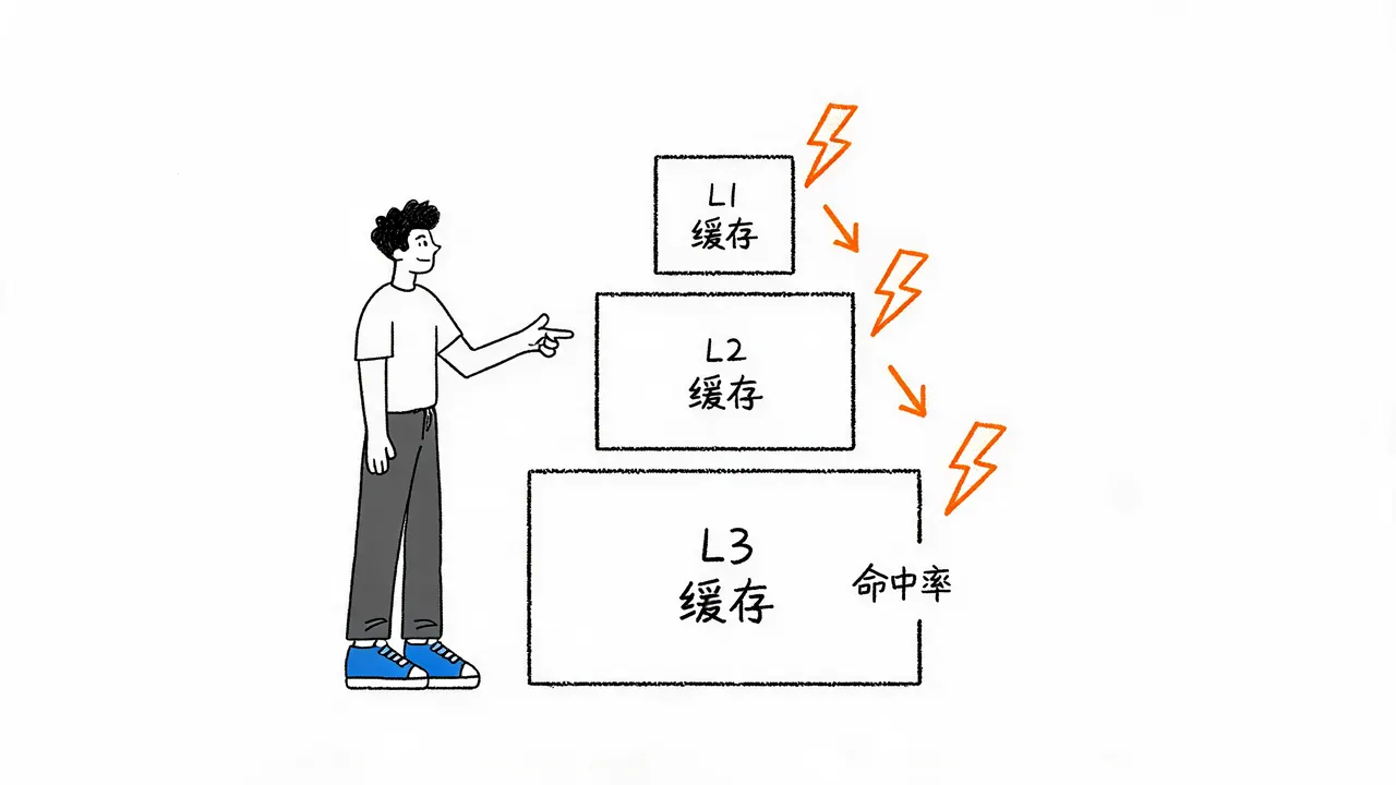CPU缓存层级结构