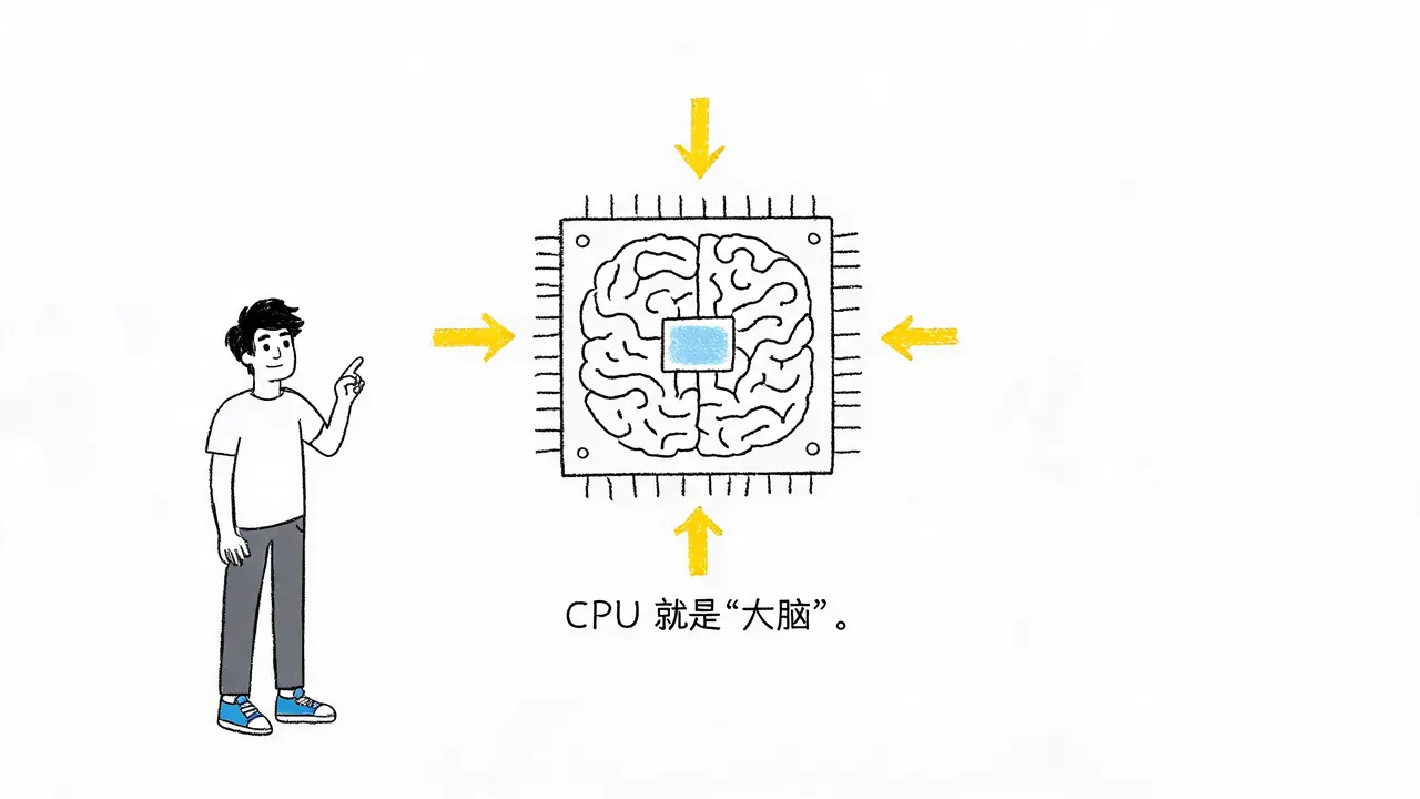 三分钟搞懂什么是CPU：计算机的核心大脑