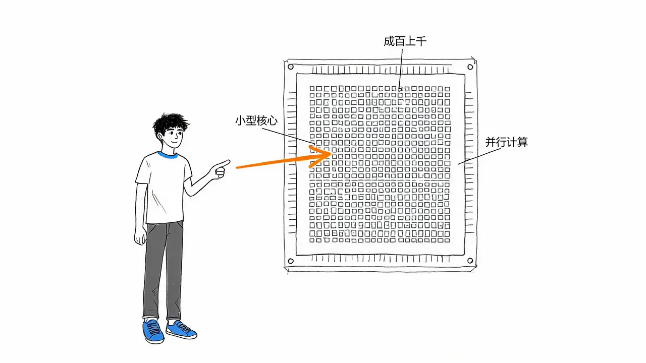 GPU 的大规模并行架构