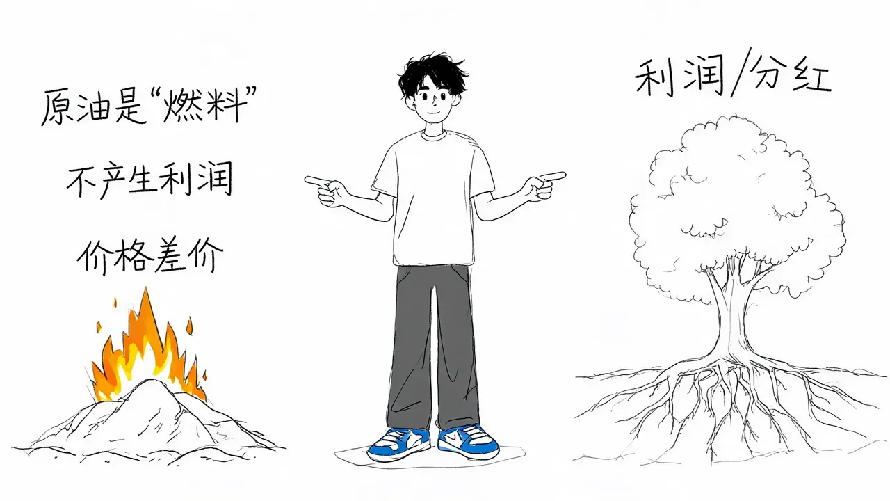 原油与股票的资产属性对比
