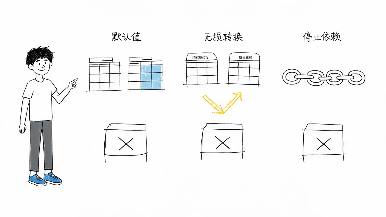 新旧数据兼容性处理策略