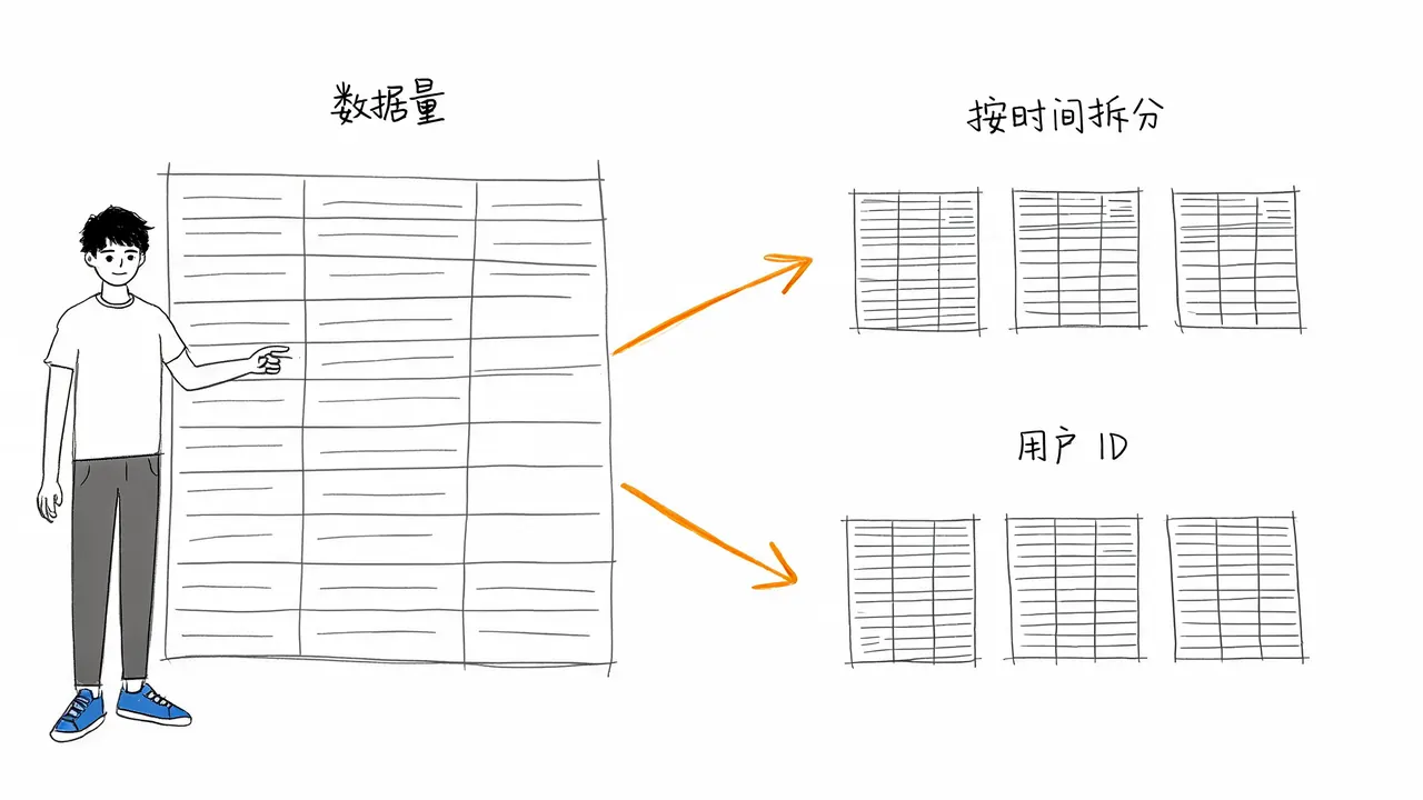 分表拆分策略对比