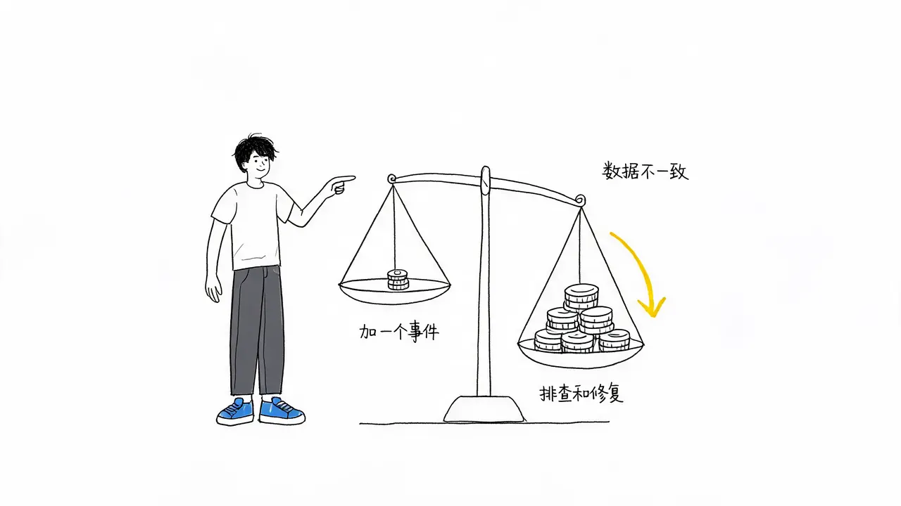 忽视极端情况的成本对比