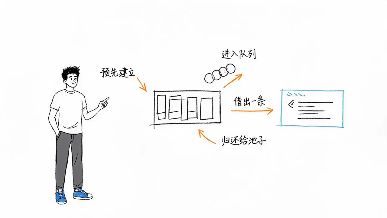 连接池工作流程