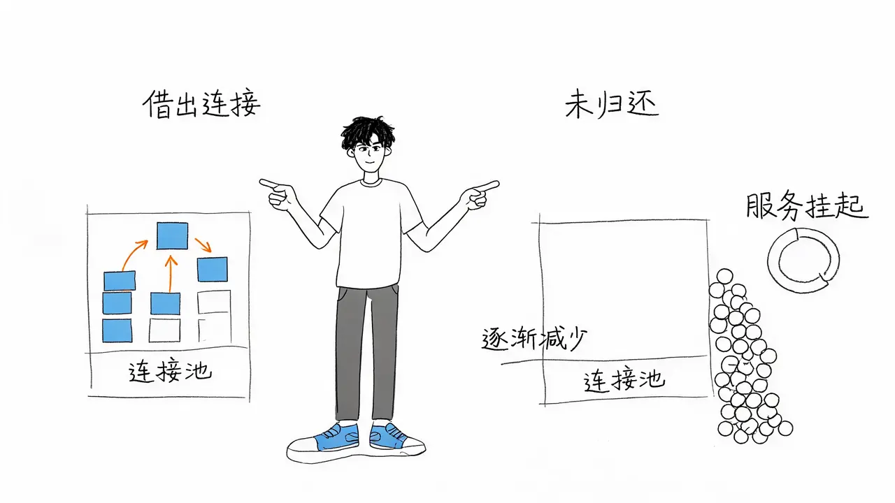 连接泄漏后果链