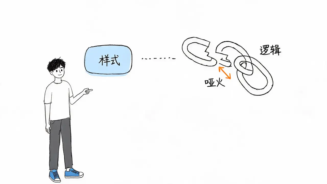 样式与逻辑的分离