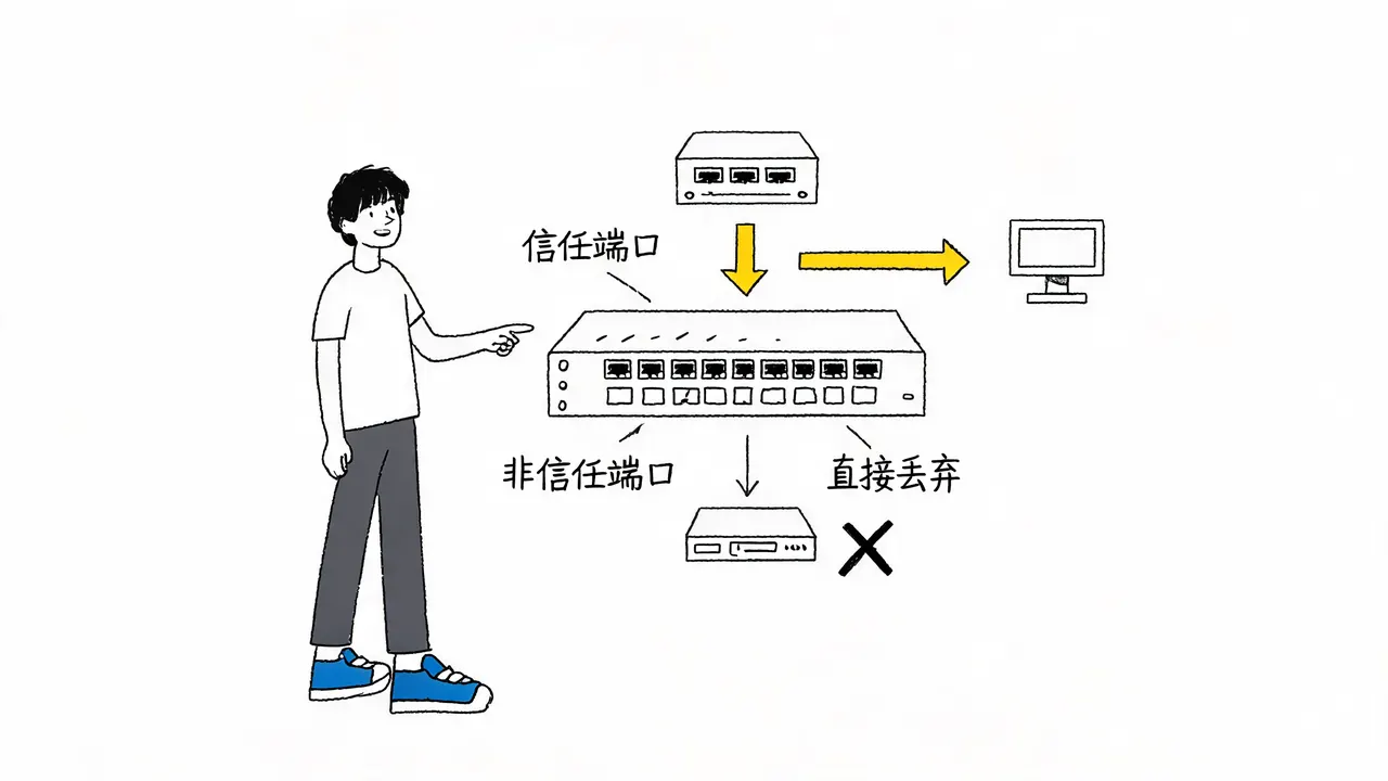 信任与非信任端口拦截逻辑