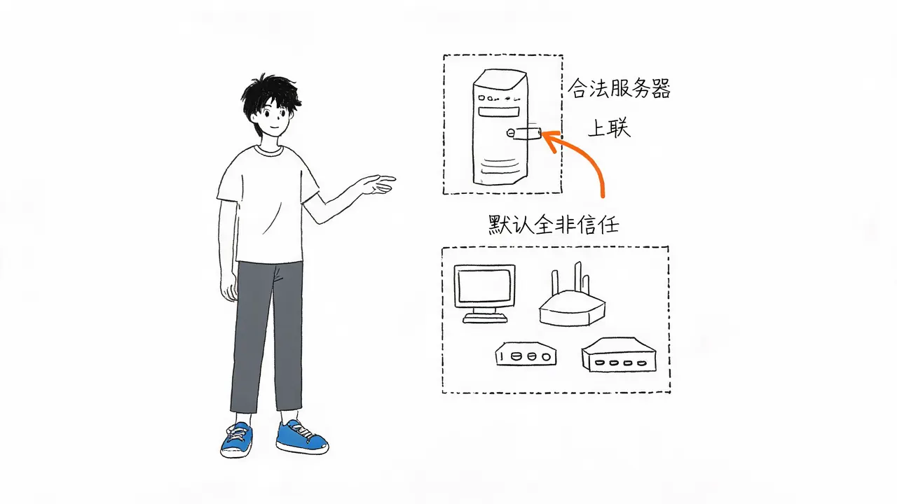 端口信任配置原则