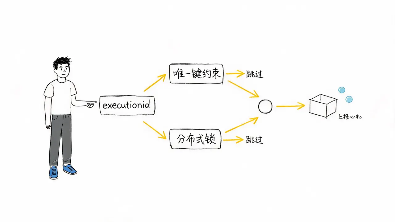 执行层幂等性与防重叠控制
