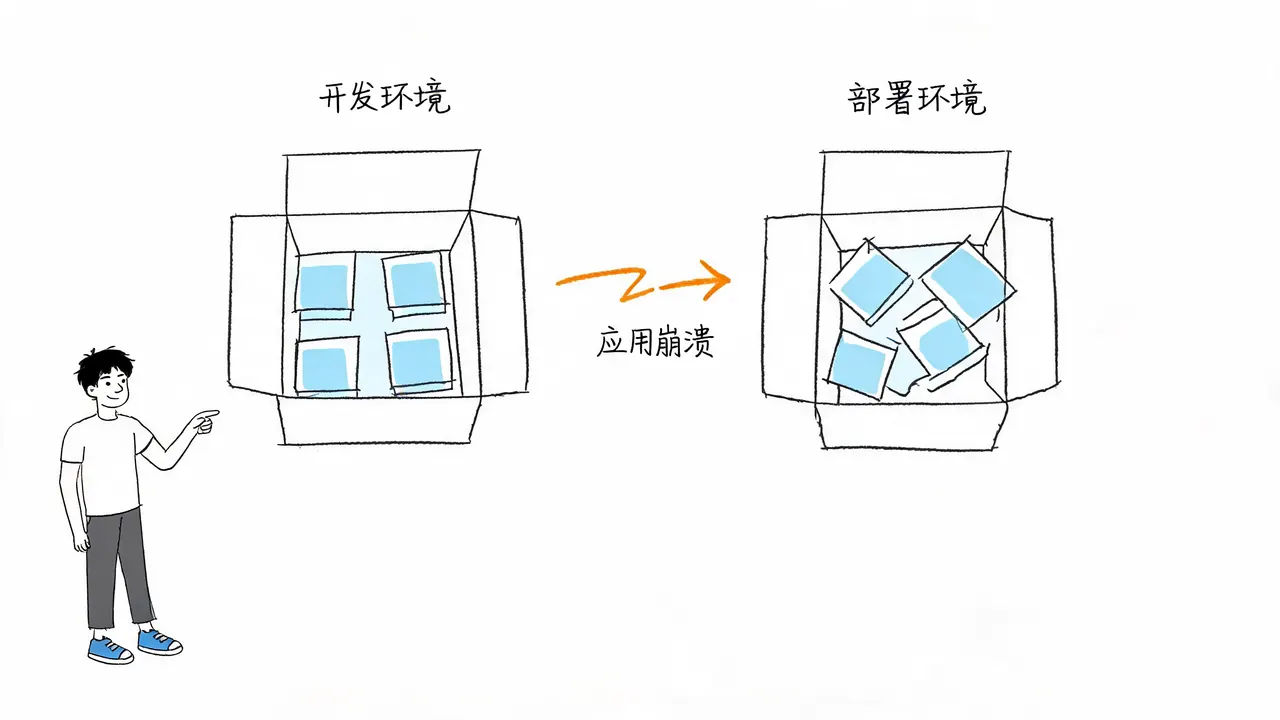 环境不一致导致的部署失败
