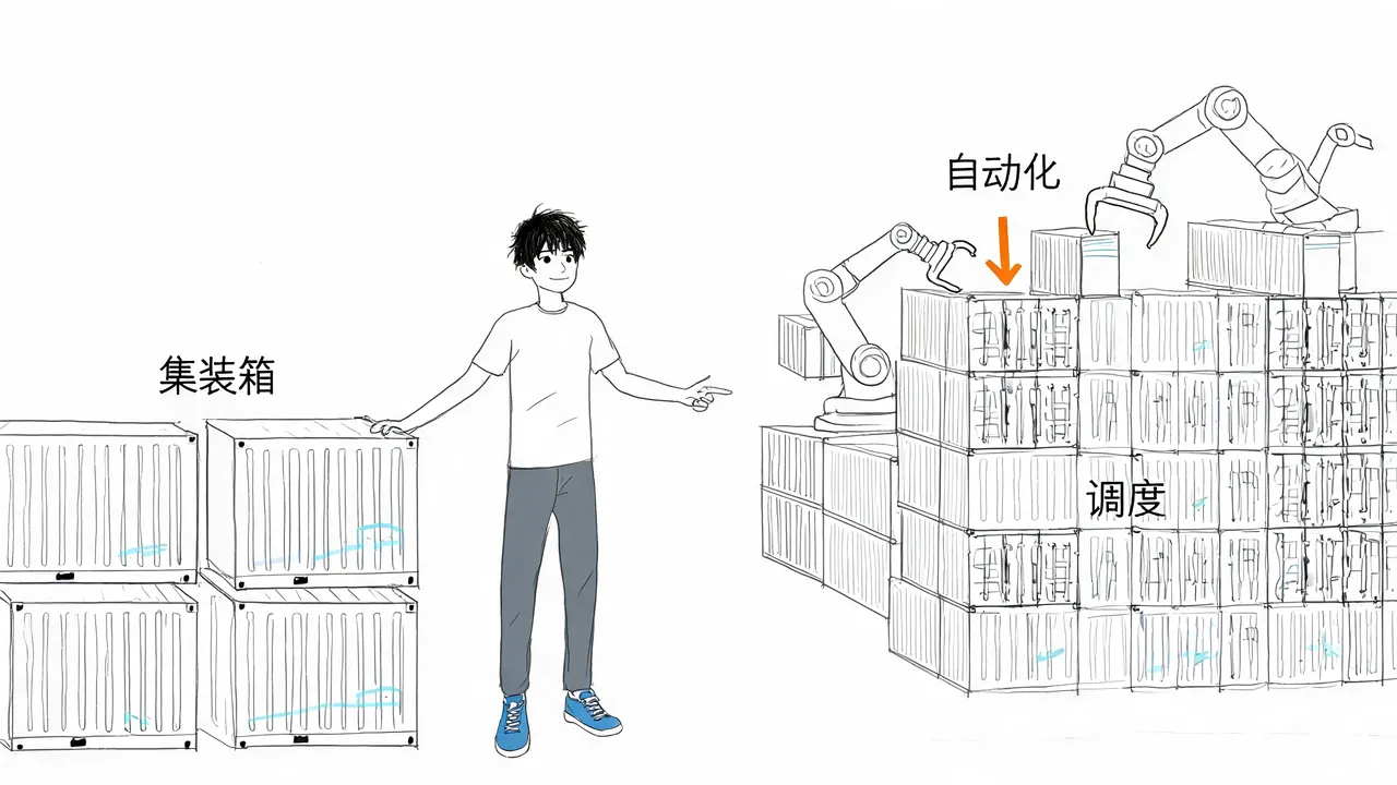 小公司手动管理 vs 大公司自动化调度