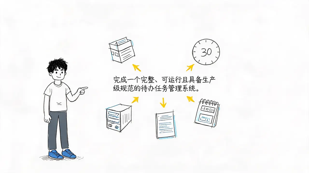 一句话开发完整项目：用豆包AI办公任务模式实现零代码落地