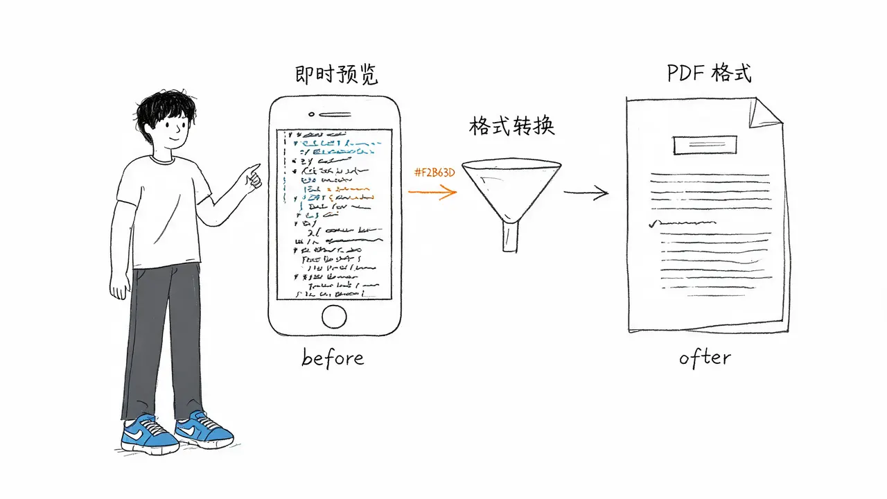 跨端格式转换与即时预览