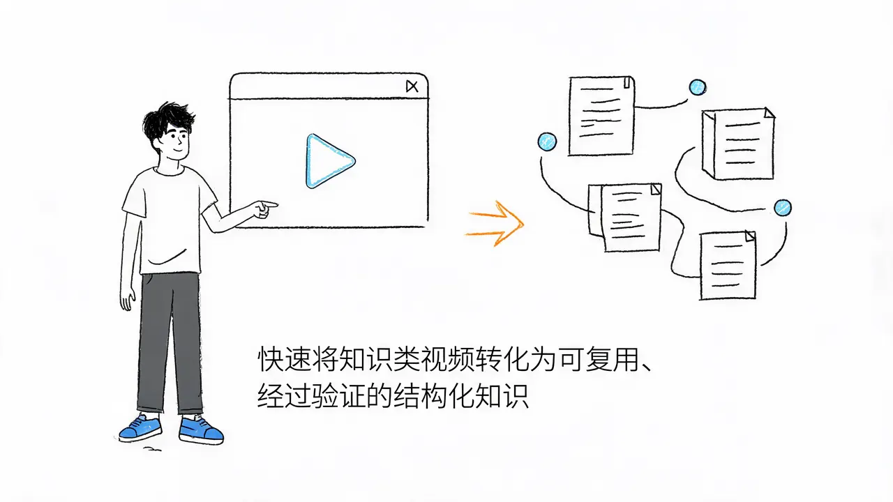 利用豆包工作实现知识类视频的高效学习与验证