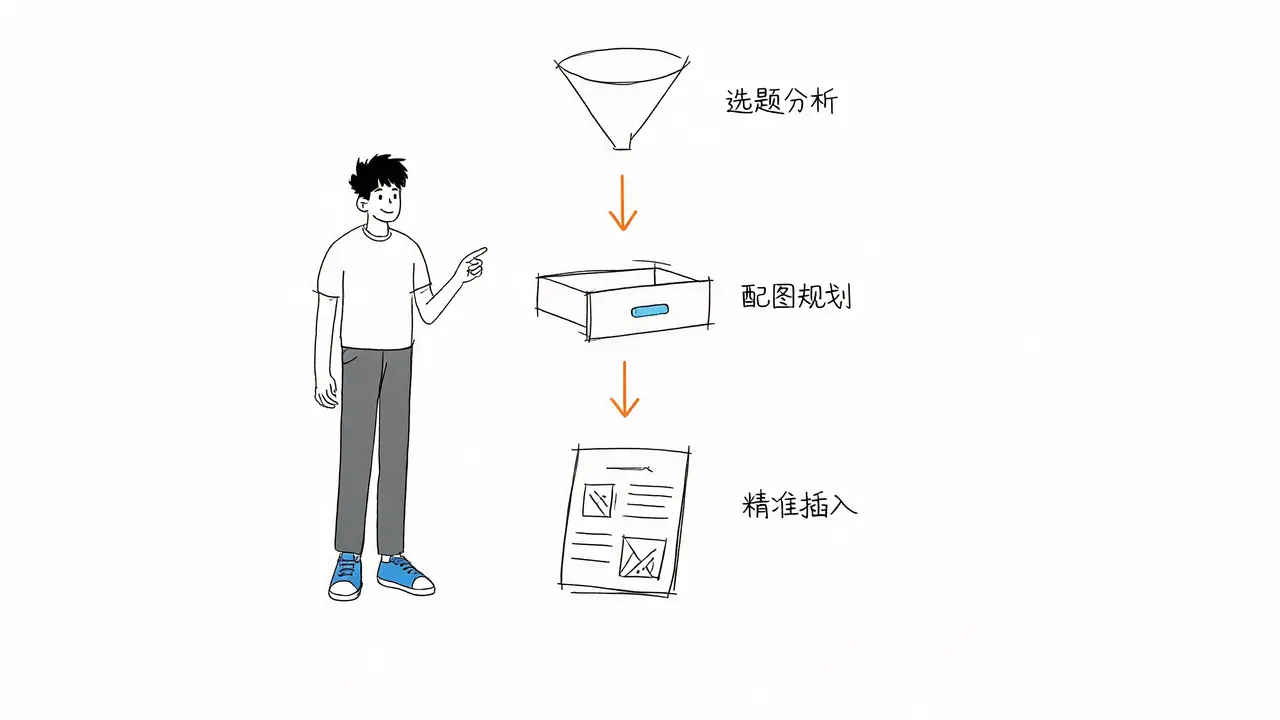 从选题到图文整合的内容生产逻辑