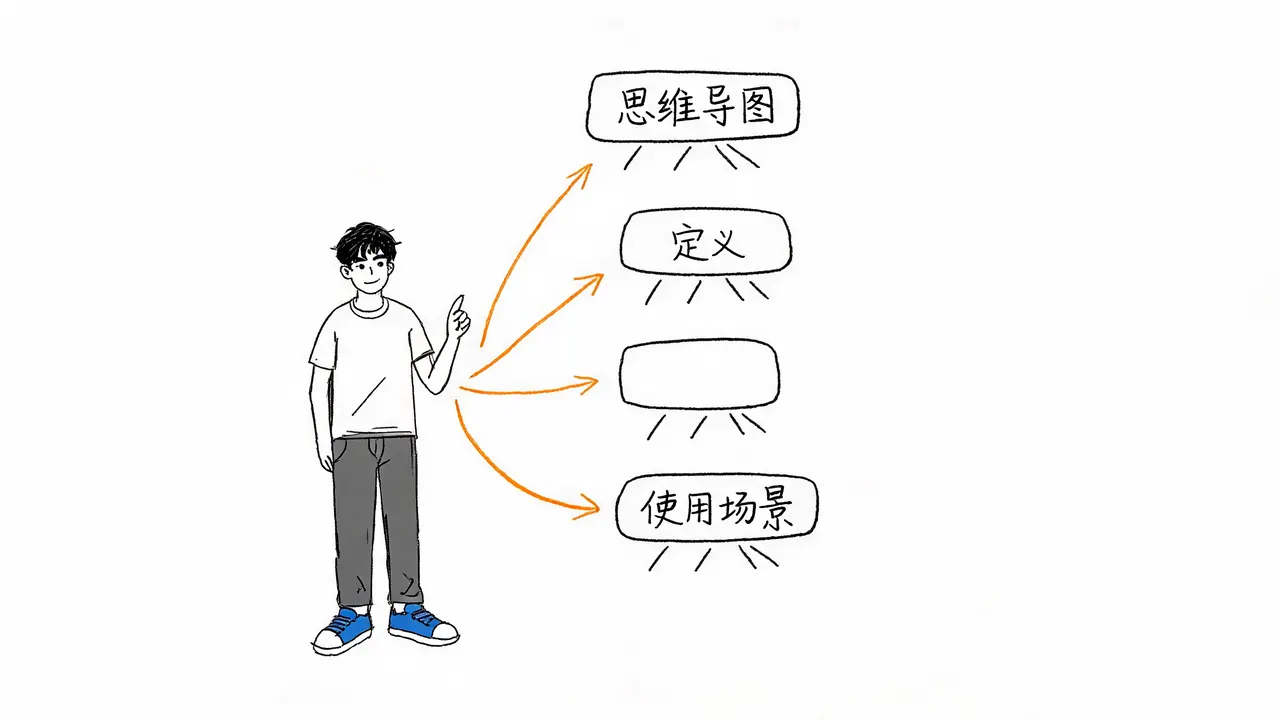思维导图梳理逻辑框架