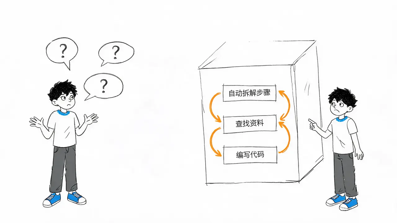 办公任务模式与传统问答的区别