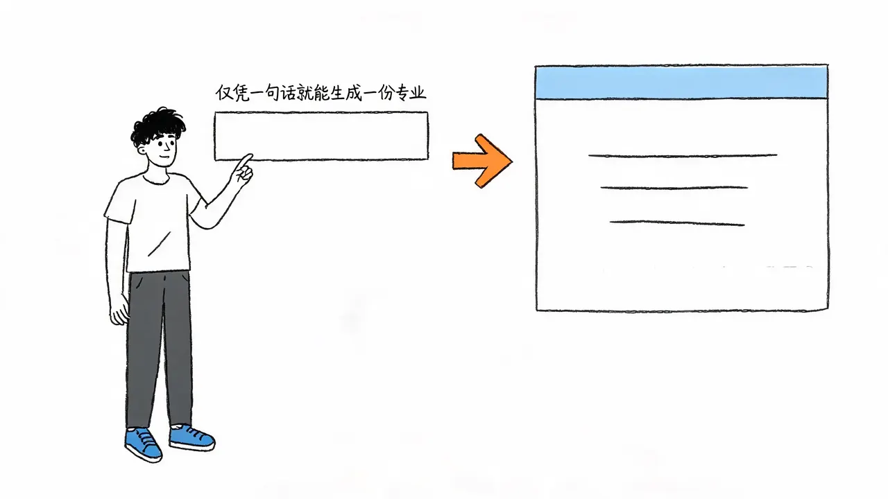 一句话生成专业HTML演示文稿：豆包办公模式实战