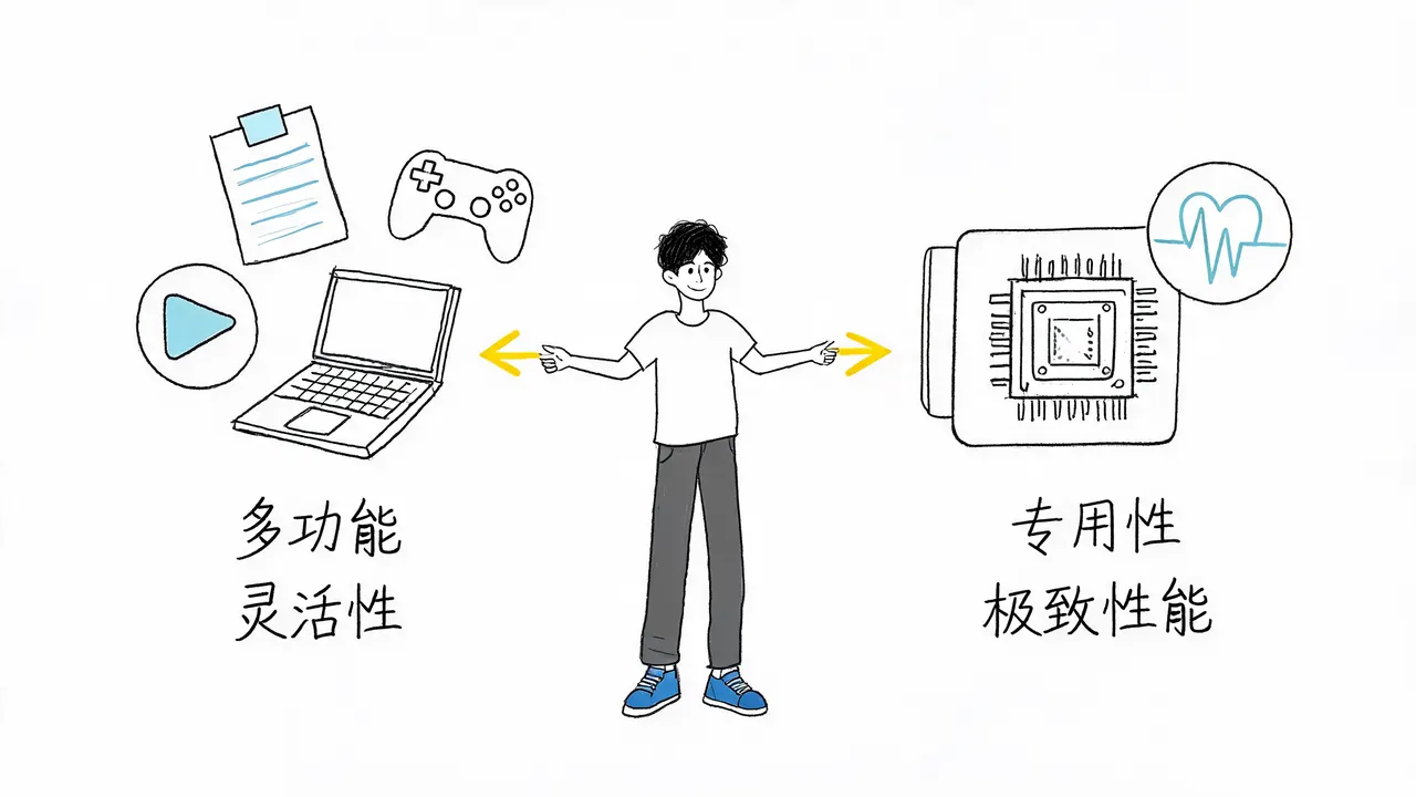 通用计算机与嵌入式系统的对比