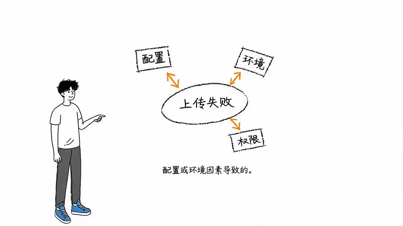 图片上传老是失败？排查大小、格式、权限与网络问题的完整指南